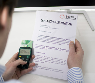 faillissement aanvragen bij huurincasso