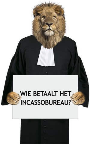 wie betaalt de kosten van het incassobureau