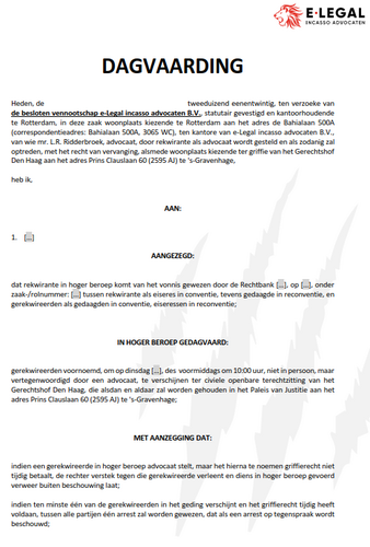 kosten incassobureau niet betalen
